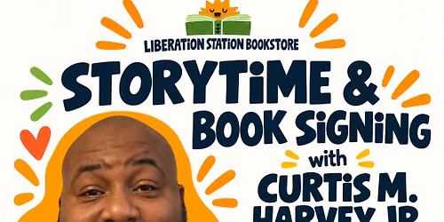 Storytime and Book signing with Curtis Harvey Jr.