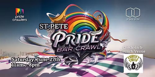 5th Annual St. Pete Pride Brunch & Bar Crawl (Thirsty First)