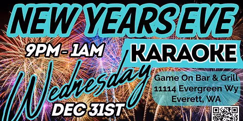 NYE Karaoke at Game On
