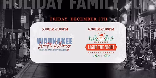 Waunakee Light the Night Parade