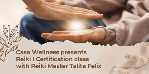 Reiki Level I Certification Course