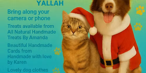 Photos with Santa and his elves