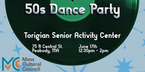 The GemsTones: 50s Dance Party at The Peabody Torigian Senior Center