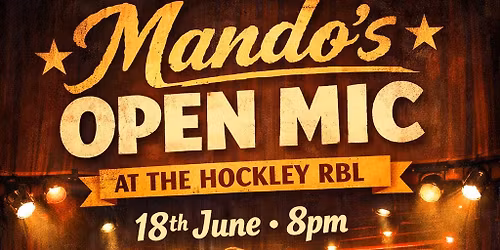Hockley RBL Open Mic All Floor Slots