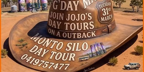 MONTO OUTBACK SILO & MURALS DAY TOUR WEDNESDAY 5th AUGUST