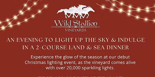Light Up The Sky 2-Course Land or Sea Dinner 