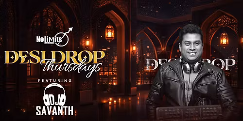 Desi Drop Thursdays ft. Dj Savanth