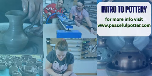 Intro to Pottery Class for Adults- Wednesday- September 2026