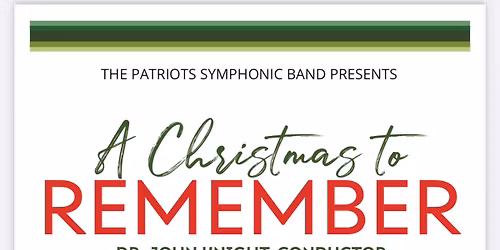 A Christmas to remember- Concert