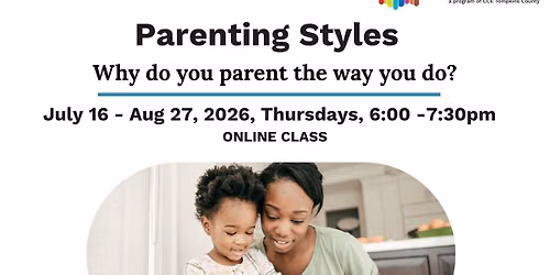 Workshop Series: Parenting Styles