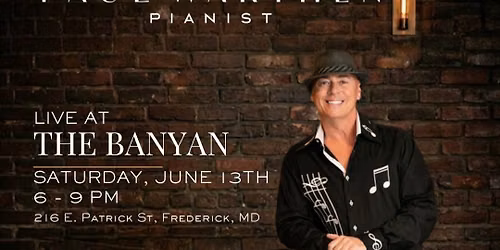 Paul Warthen Pianist at The Banyan