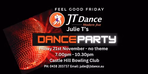 Julie T's November Dance Party - No Theme