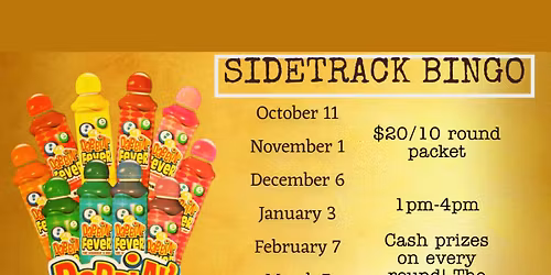 Bingo at The Side Track! 