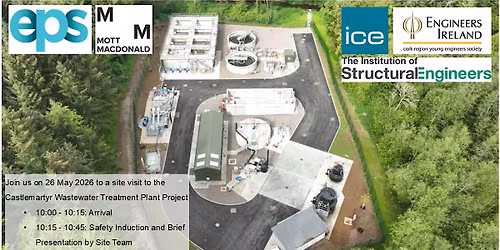 Site visit to Castlemartyr Wastewater Treatment Plant project