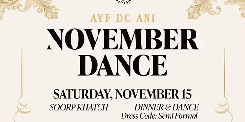 AYF DC - November Dance