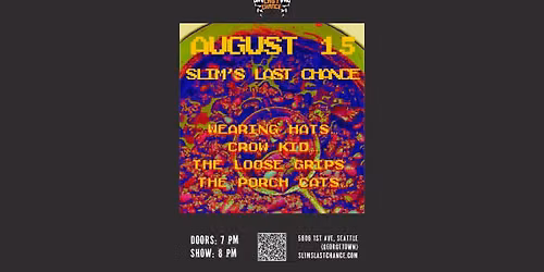 Wearing Hats \/\/ Crow Kid \/\/ The Porch Cats \/\/ The Loose Grips at Slim's Last Chance