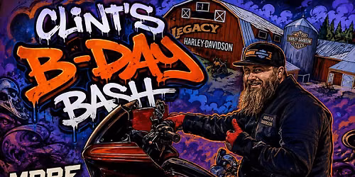 Clints B-Day Bash w\/ MBRF & Bikers N Backpacks