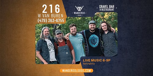 Sprungbilly LIVE at the Gravel Bar at Wanderoo Lodge