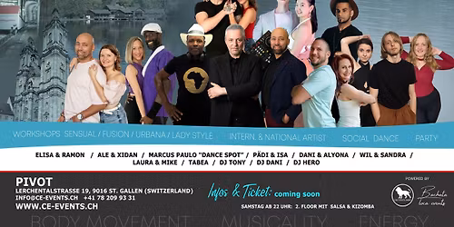 Bachatica Festival vom 20. & 21. Februar 2026 in St. Gallen