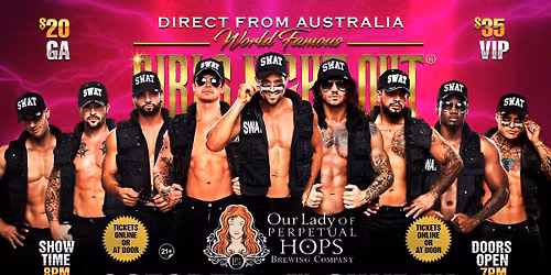 Oct 4th: New Albany, IN- GIRLS NIGHT OUT\u00ae AUSTRALIAN TAKEOVER at Our Lady of Perpetual