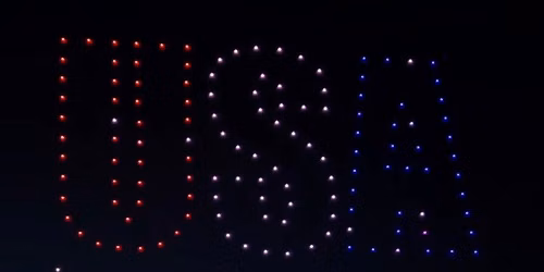 Drone and Laser Lights Show - Part of Emmaus 250 Celebration