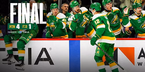 Philadelphia Flyers at Minnesota Wild at Grand Casino Arena