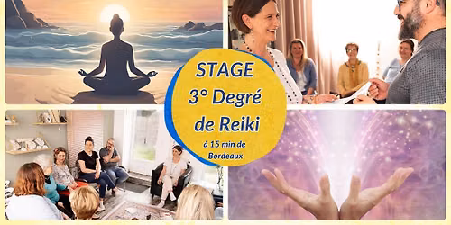 \ud83e\udd32 Stage de 3\u00e8me degr\u00e9 de Reiki \ud83c\udf08- POMPIGNAC - \ud83e\udd32
