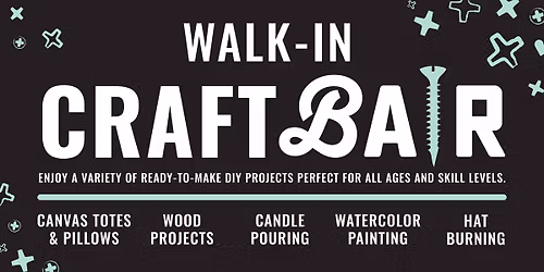Walk-In Craft Bar | READY-TO-MAKE DIY Projects at AR Workshop