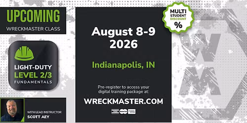 Indianapolis, IN Level 2\/3 August 8-9, 2026