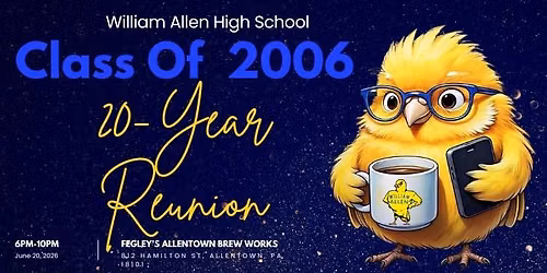 William Allen High School Class of 2006 20-Year Reunion