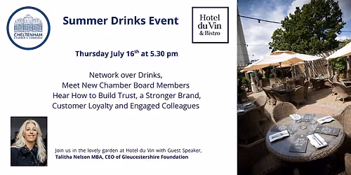 Chamber Summer Drinks Event