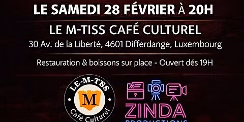 Soir\u00e9e Stand up X M-tiss