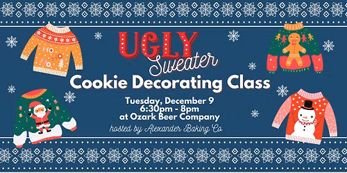 Cookie Decorating Class at Ozark Beer Co.