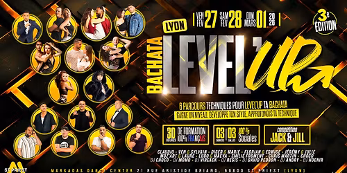 Level'UP BACHATA festival LYON 2026