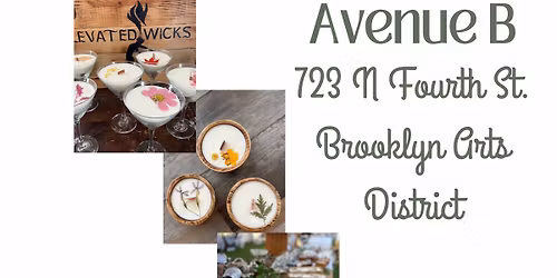 Choose your candle vessel . ( Avenue B Brooklyn Arts District)