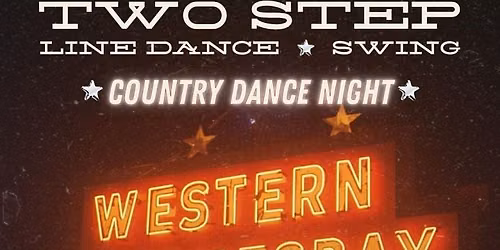 Western Wednesdays - Country Dance Night at Hidden Hall