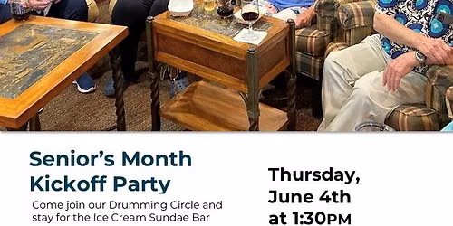 Seniors' Month Party in Burlington, Ontario