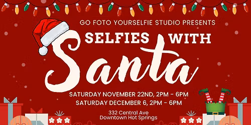 Selfies with Santa! 