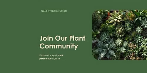 Monthly Plant Club