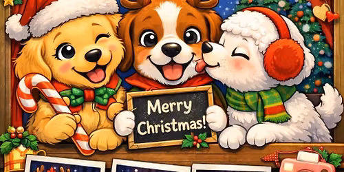 Christmas Theme #2 Photo Booth @ Auntie Jennies