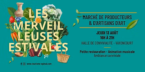 Les Merveilleuses Estivales 2026 - Vaxoncourt