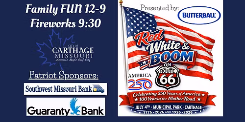 2026 Red, White & Boom on 66