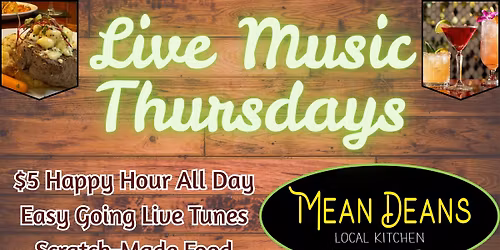 Live Music Thursdays: Dinner, Cocktails & Local Musicians