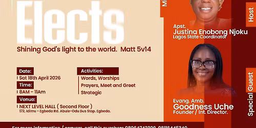 2nd quarter live program of Lagos State Chapter Global Ministers Connect Forum.