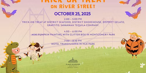 Trick or Treat on River Street at Plant Riverside District