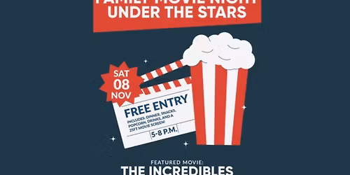 Family Movie Night Under the Stars \u2728