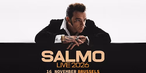 Salmo \u2022 Live 2026 \u2022 La Madeleine Brussels