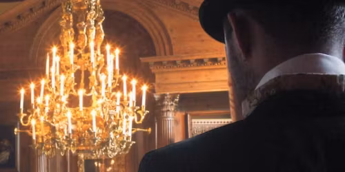 A Christmas Carol performed in the Banqueting Hall of Knebworth House