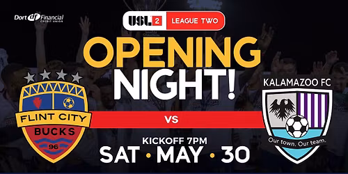 Flint City Bucks Opening Night