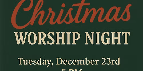 Christmas Worship Night 